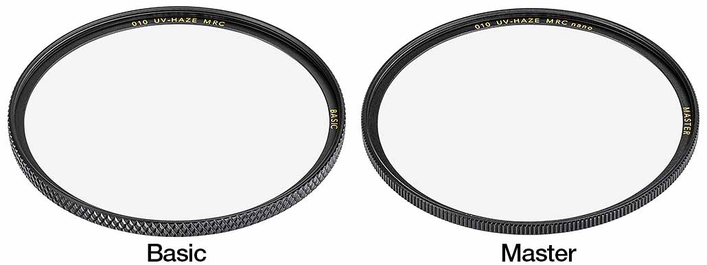 B+W Basic and Master filter mounts