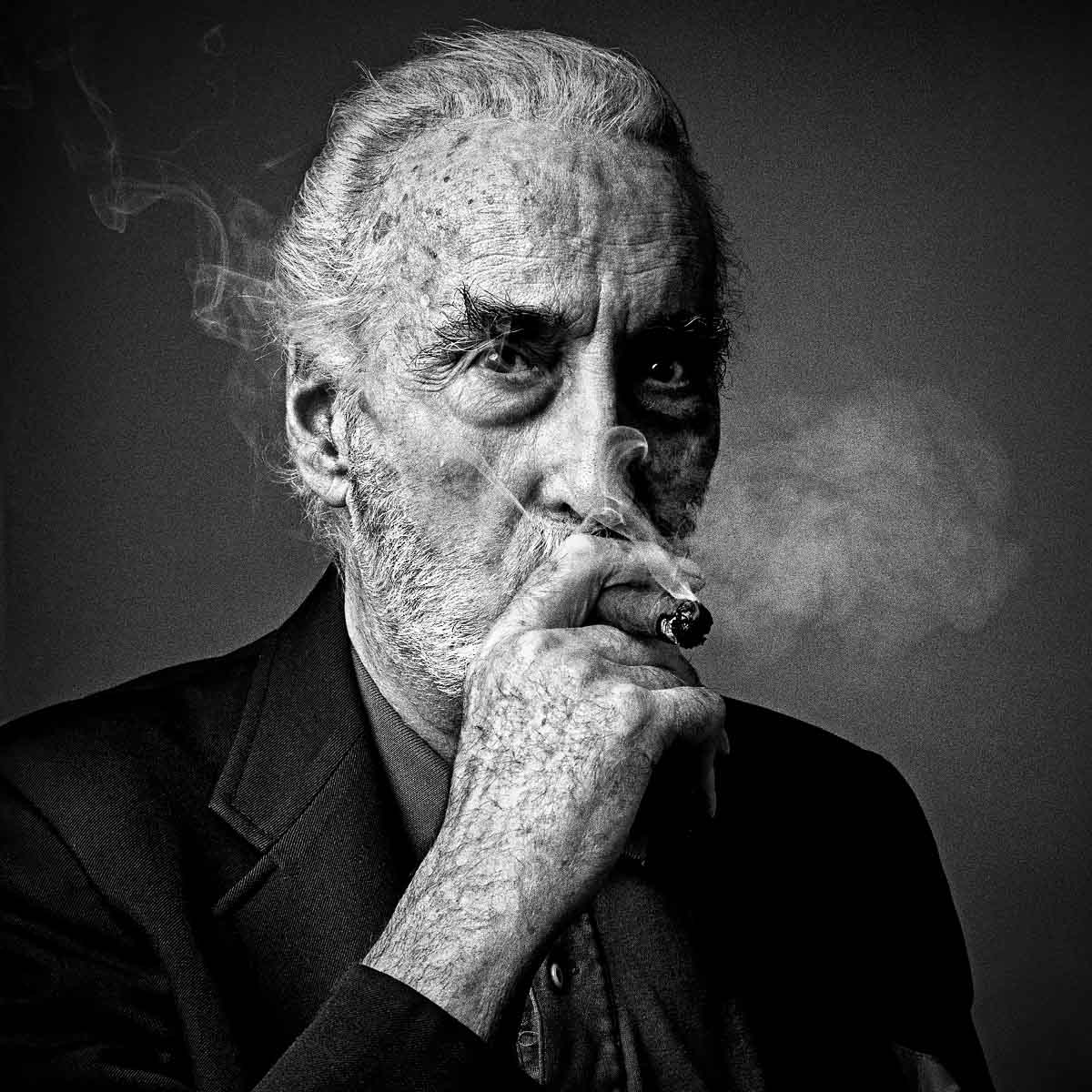 Christopher Lee - Photo Andy Gotts