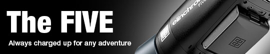 Elinchrom FIVE - Always charged up for any adventure.