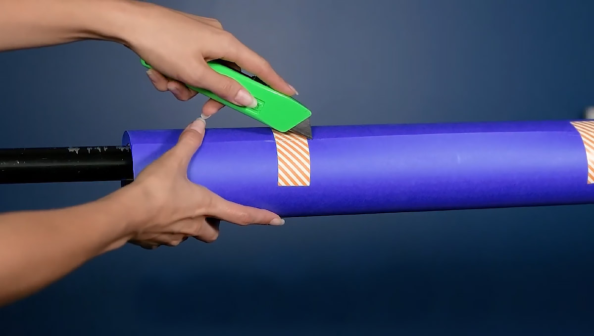 How to Open Seamless Paper Rolls