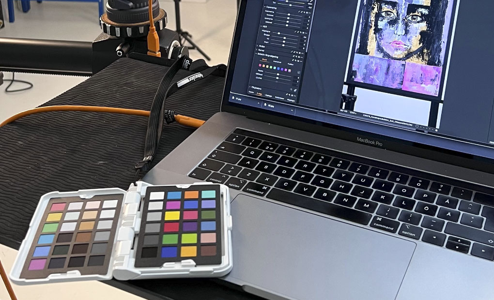 Color calibration, a must - Photographing artwork