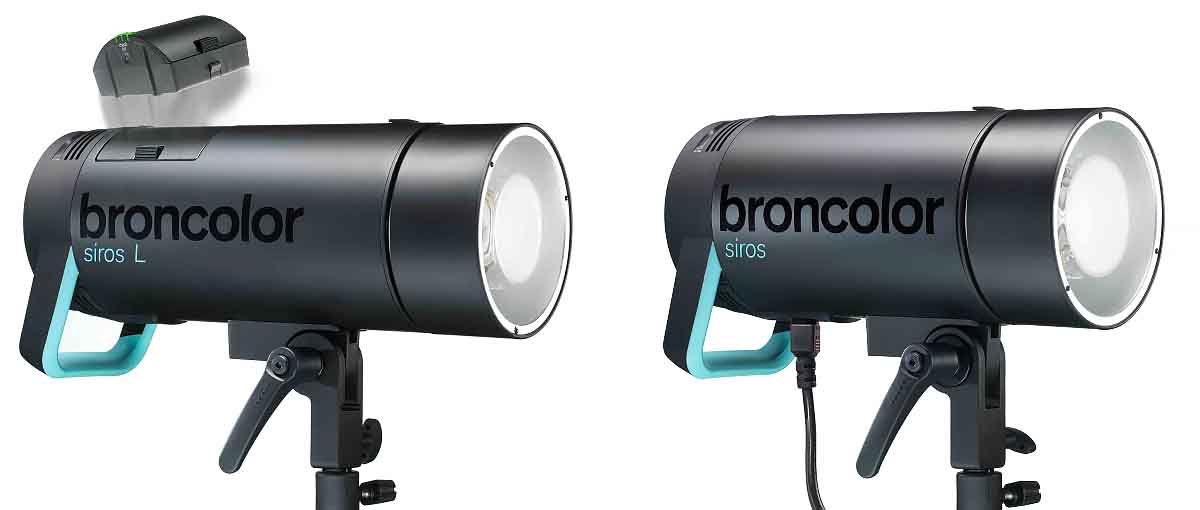 broncolor Siros L and Siros S