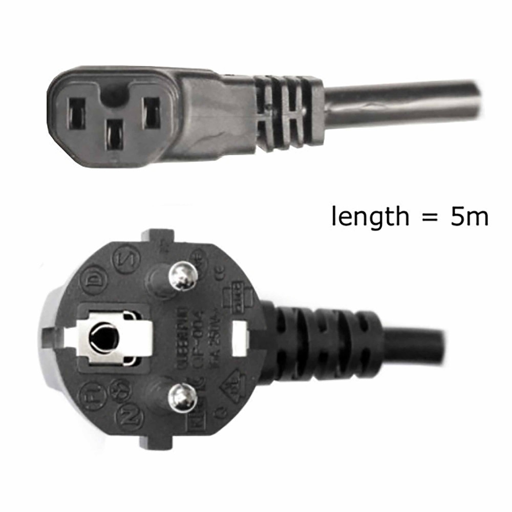 Elinchrom Power Cable 5m Angled Contact