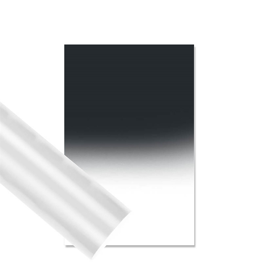 Colorama PVC Tonande Bakgrund 110x170cm Svart-Vit