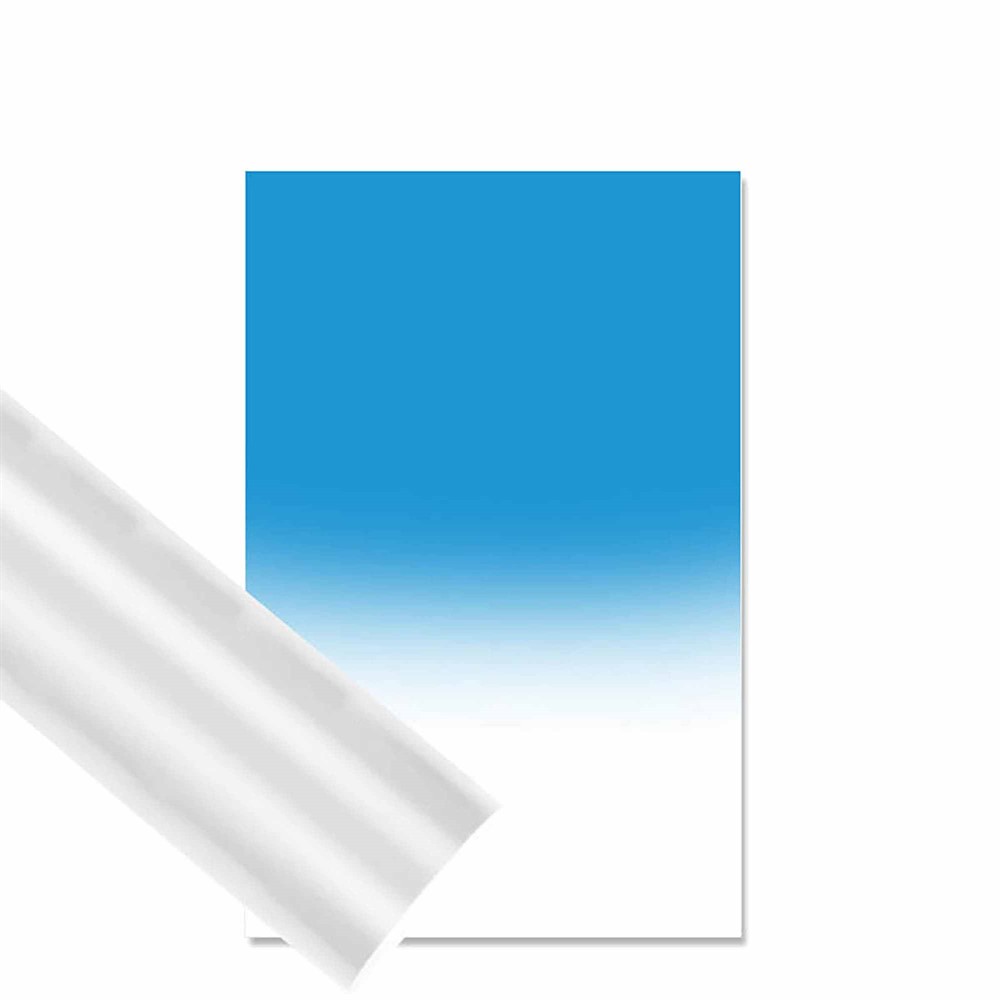 Colorama PVC Tonande Bakgrund 110x170cm Sky-Vit
