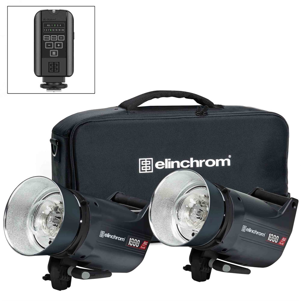 Elinchrom ELC Pro HD 1000/1000 To Go Set - New