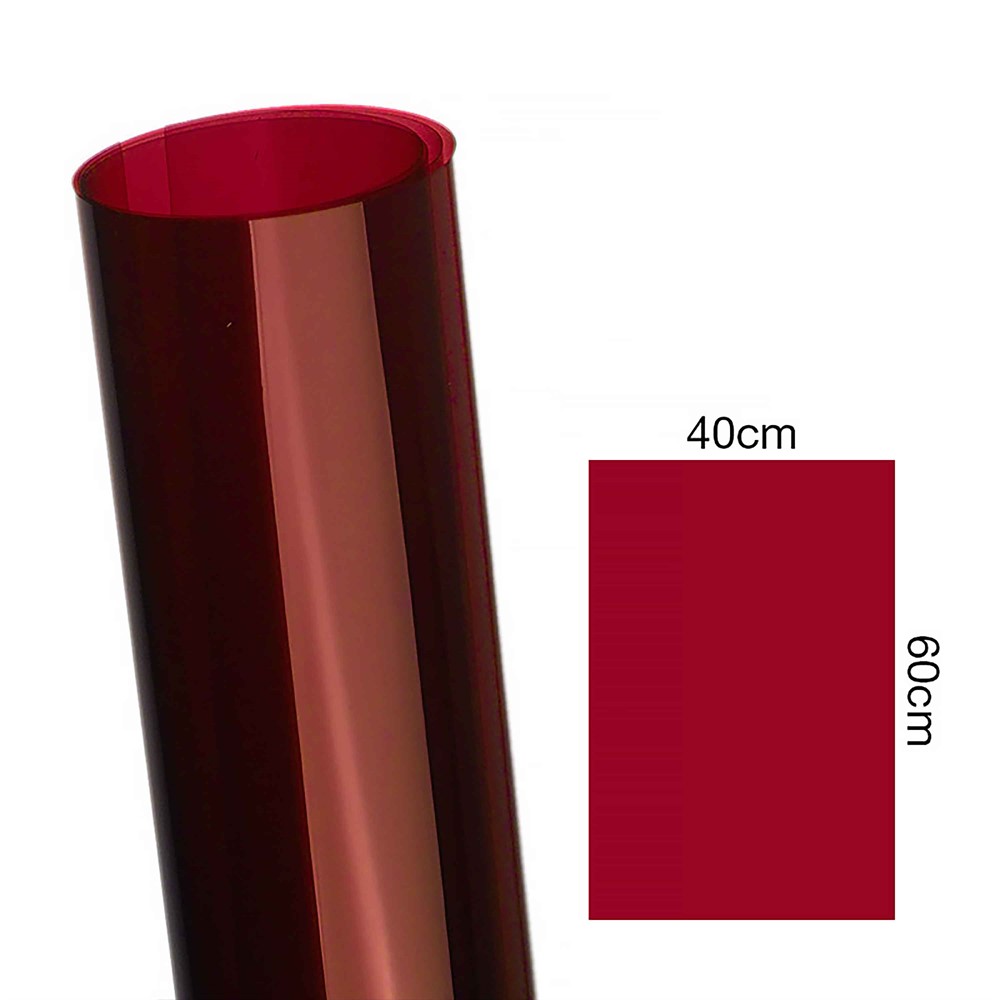 Hedler Filterfolie Röd 40x60cm