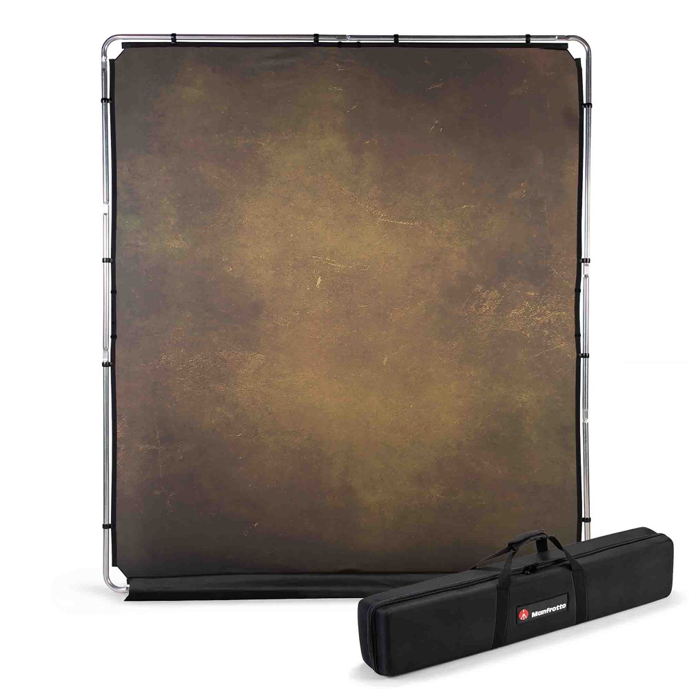 Manfrotto EzyFrameVintage Background 2x2.3m Olive