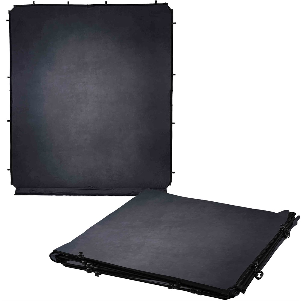 Manfrotto EzyFrame Cover Pewter Vintage Background 2x2.3m