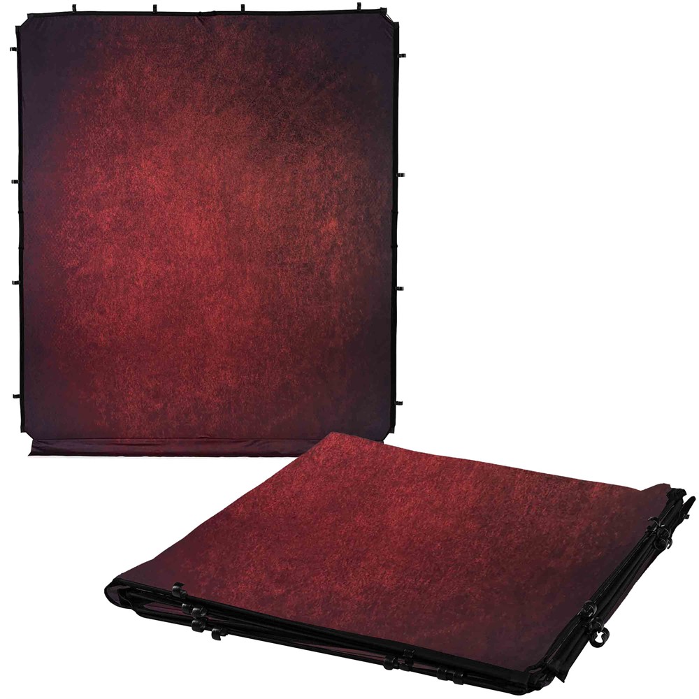 Manfrotto EzyFrame Cover Crimson Vintage Background 2x2.3m