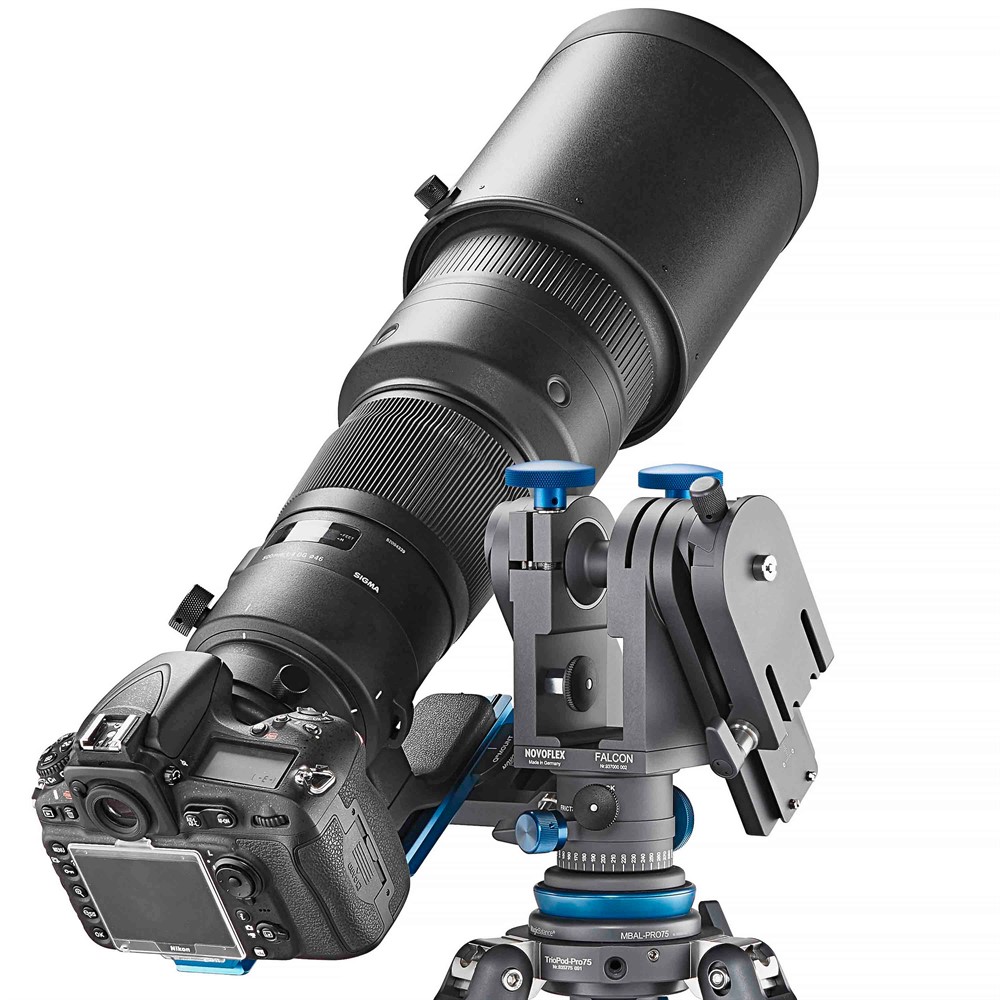 Novoflex MagicBalance MBAL-PRO75 Testa Di Livellamento Per Treppiede, Diametro 75 Mm, Inclinazione 15°, Carico Max 65 Kg