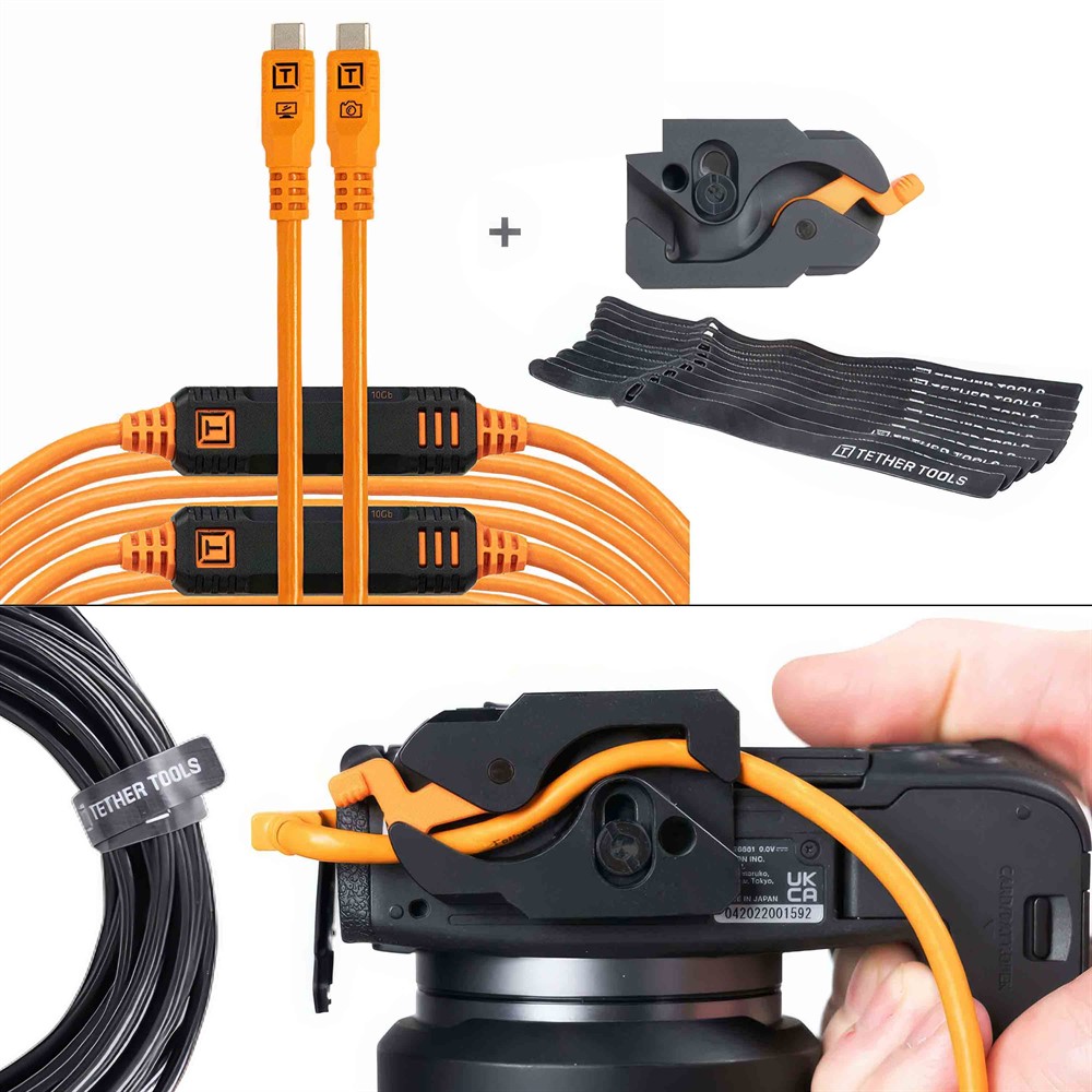 LeverLock & Cable Kit, Optima, 9.2m, Straight, Orange