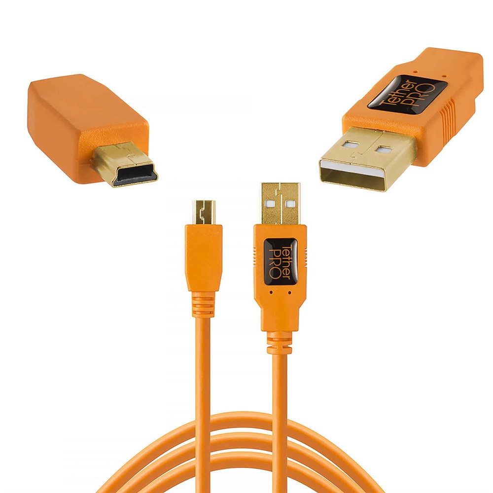 USB 2.0 Male to Mini-B 5 pin, 1,8m