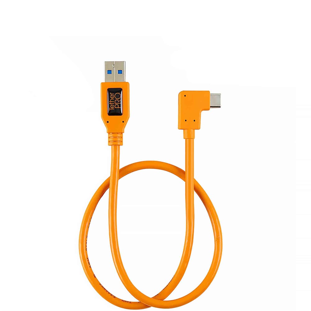 TetherPro USB-C vinklad kontakt till USB-A 3.0