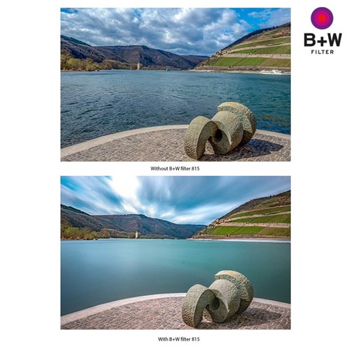 With B+W 815 ND-Filter