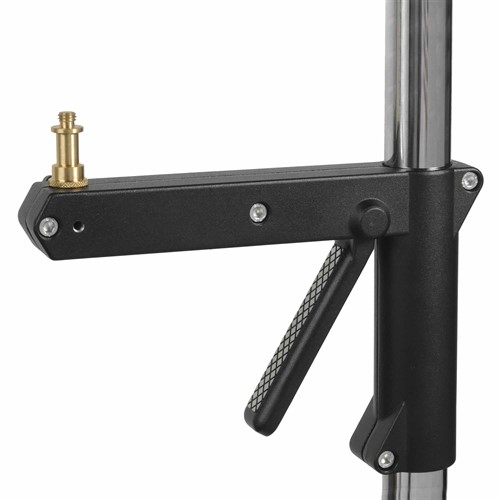 Tillbehörsarm med snabblås för höjdinställning