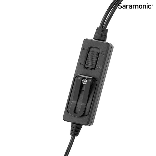 SARAMONIC LavMic 2m Dual Wired Lavalier Microphone