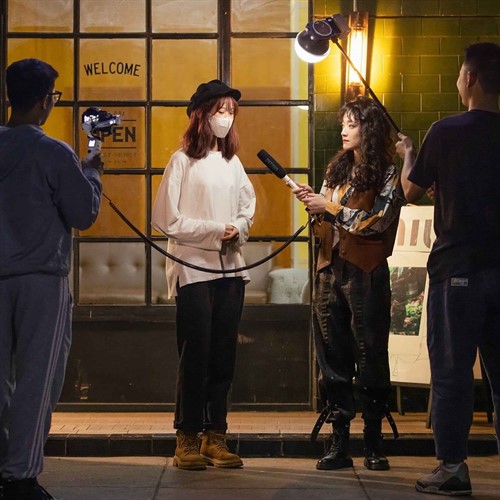 Perfekt ljus för filminspeling on-location