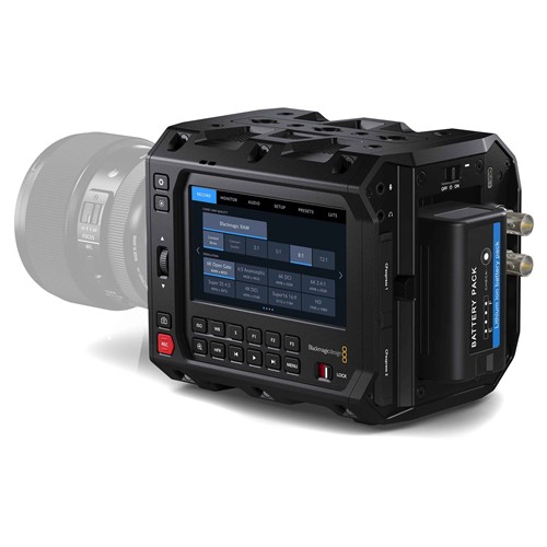 Kompakt kubliknande kamerakropp