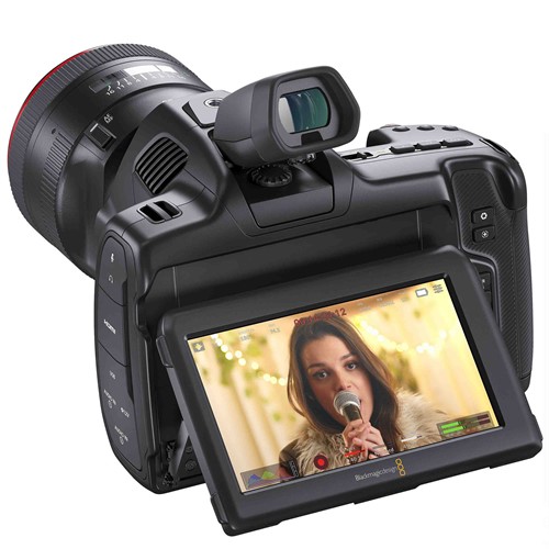 A large, bright 5 inch touchscreen