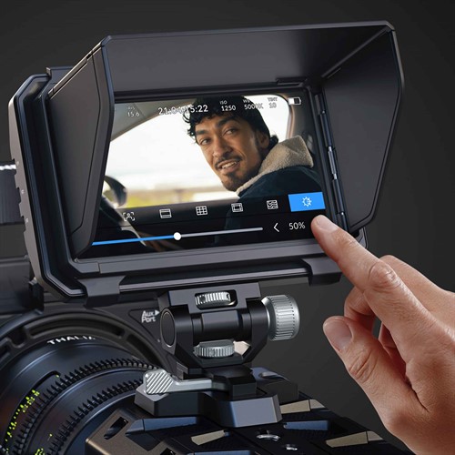 Touchscreen Monitoring with Camera Control