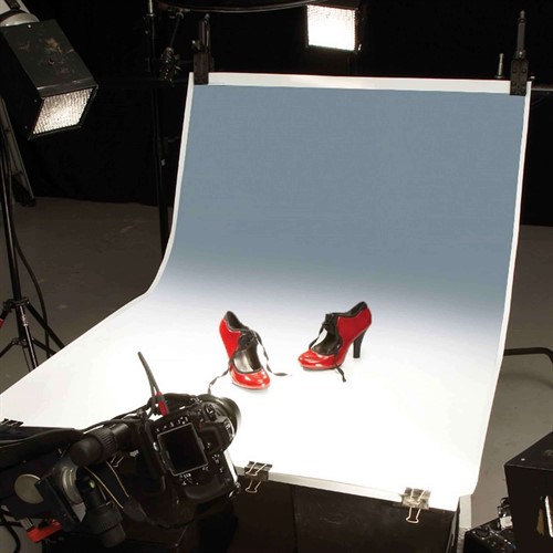 Colorama Graduated Background, Size 110x170cm, Color Grey-White