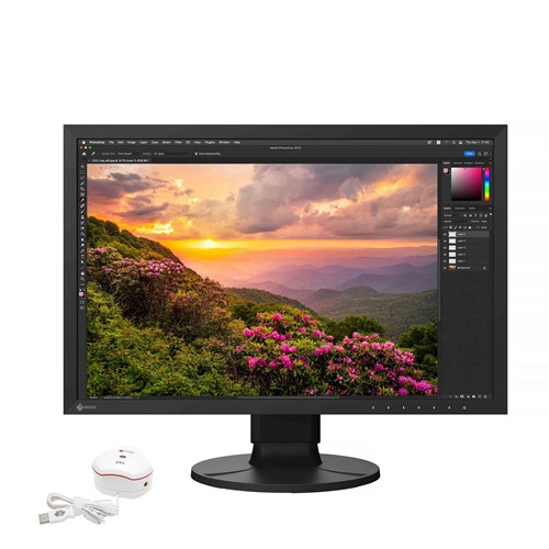 EIZO CS2400S med kalibrator