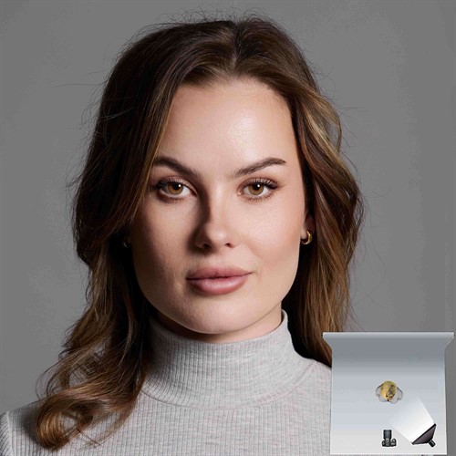 Rotalux 70x70cm - Porträttbild