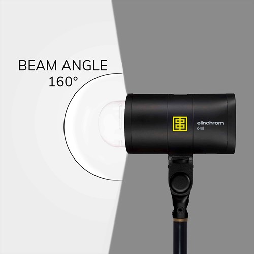 Hela 160 grader ljusspridning