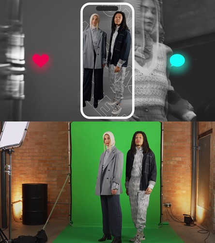 Manfrotto EzyFrame Chroma Key Green 2x2.3m