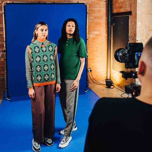 Manfrotto EzyFrame Chroma Key Blue 2x2.3m