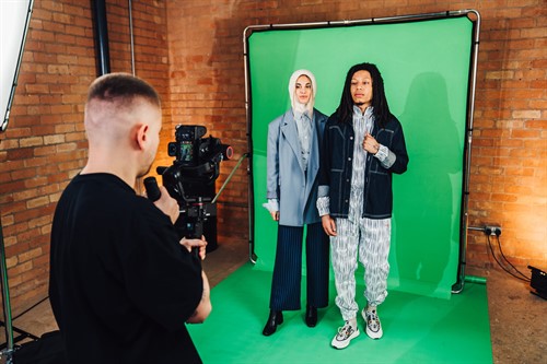 EzyFrame Cover Chroma Key 2x2.3m