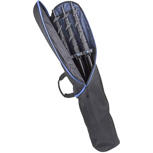 Upp till 3 st stativ med längd 107cm