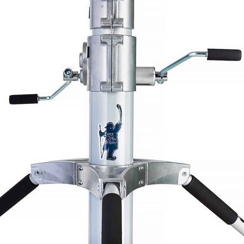 Easy lifting and lowering of large panel lights