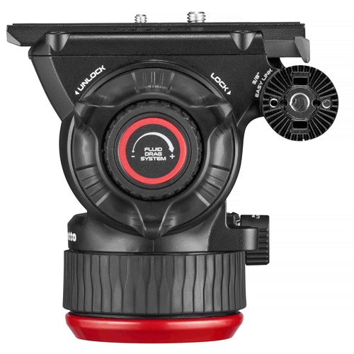 Videohuvud med steglös inställning av tröghet