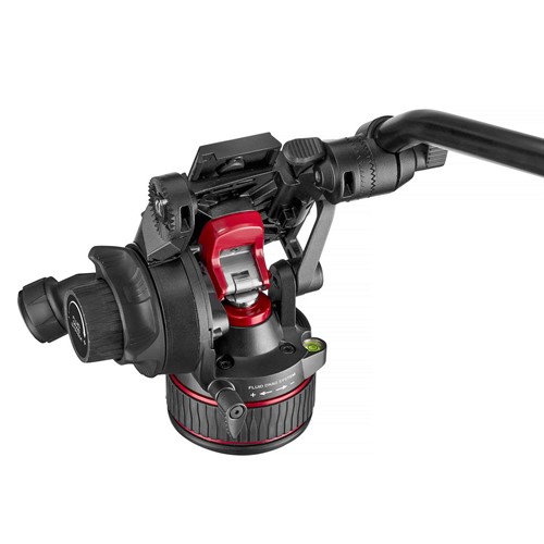 Vätskedämpat videohuvud, kontinuerlig motvikt