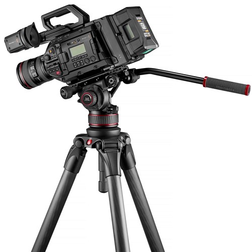 Videohuvud för kameravikt upp till 12 kg