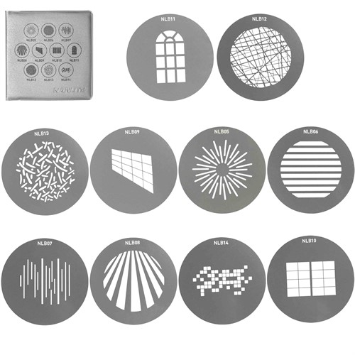 Nanlite Gobo Set 1 | For PJ-BM