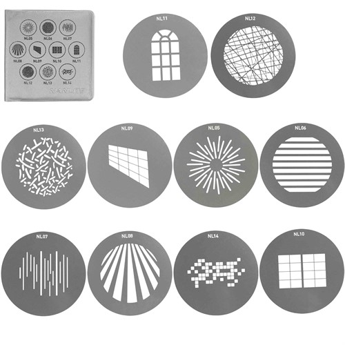 Nanlite Gobo Set 1 | For PJ-FMM