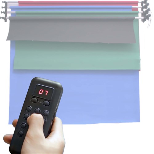 Motorised expander, remote control