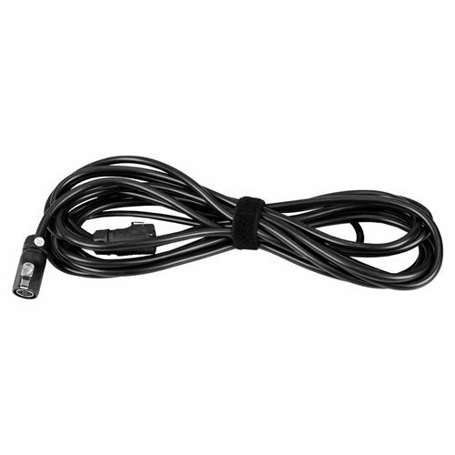 The extra cable length maximizes versatility