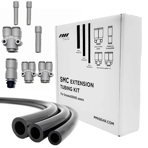 Kit med slangar och grenkopplingar passande SmokeGenie