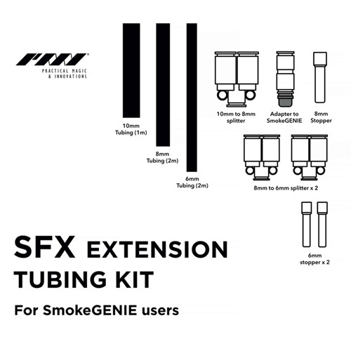 Delar som ingår SMC Extension Tubing Kit
