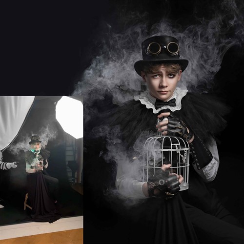 Rökmaskin enkel att använda, precis applicering