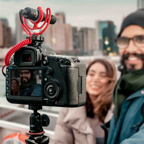 Perfekt mikrofon för resan, tar lite plats