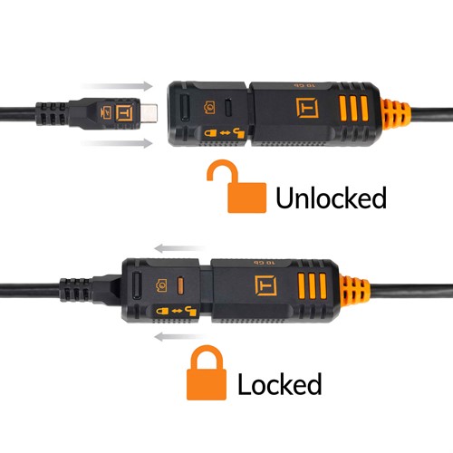 Locks onto all TetherPro Optima