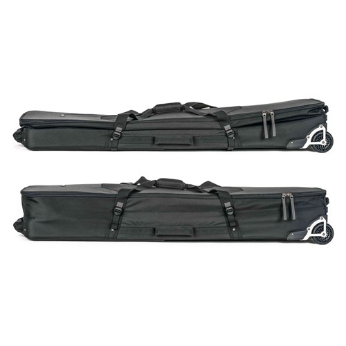 Väskan kan anpassas i höjd