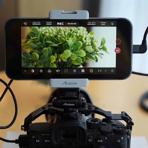 Använd iPhone som videomonitor