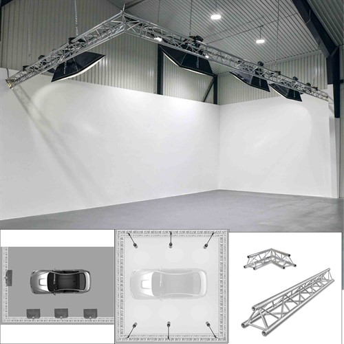 Car Studio Truss Frame