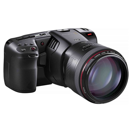 BMPCC 6K har Canon EF bajonett (objektiv ingår ej)